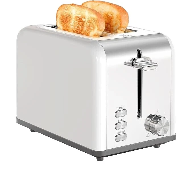 Stainless Steel White Toasters