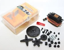 Savox SV-1271Sg High Torque / Voltage Digital Servow 25T Aluminum Horn Red