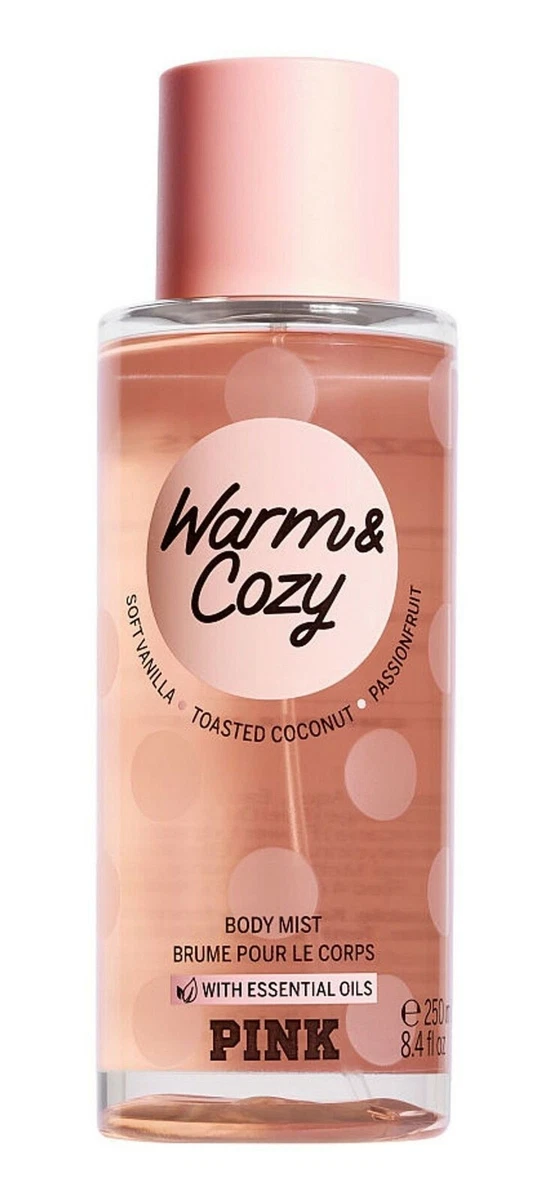 Victoria's Secret PINK New! WARM & COZY Body Mist with Essential