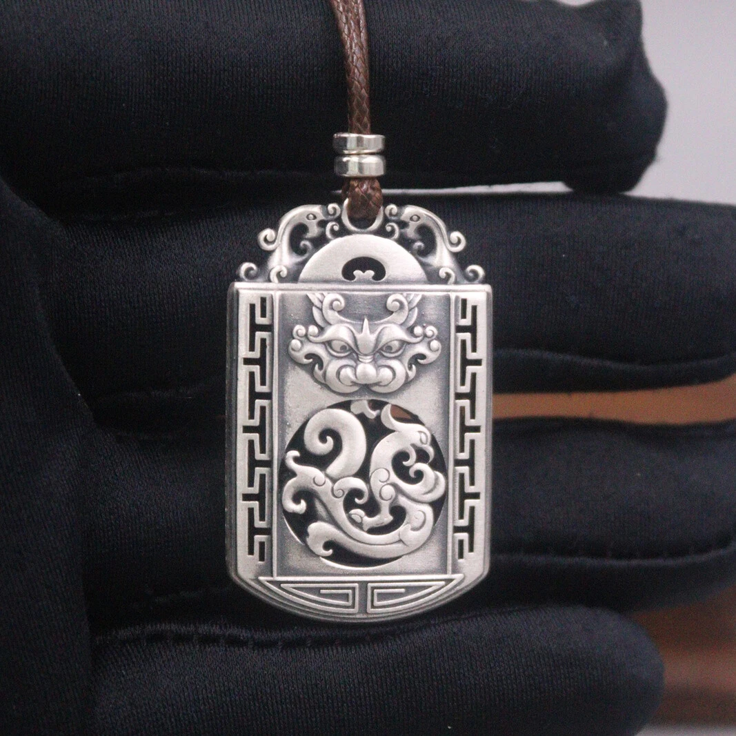 Fine silver deals pendant
