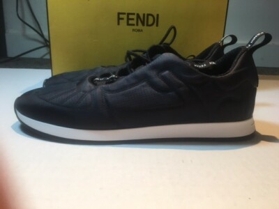 FENDI FREEDOM FF BLUE BLACK ICONIC MESH LOGO