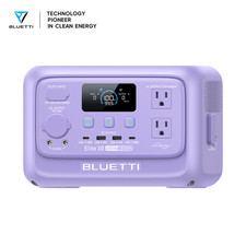 BLUETTI Elite 30 V2 Purple 288Wh 600W Portable Power Station Generator for Trip