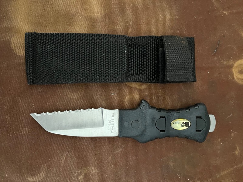 H2ODESSY Dive Knife - 3 inch blade