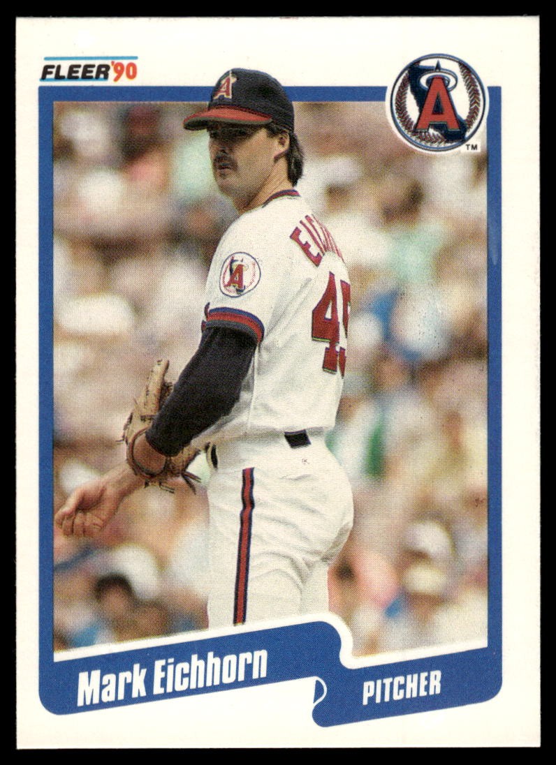 1990 Fleer Update #U-77 Mark Eichhorn