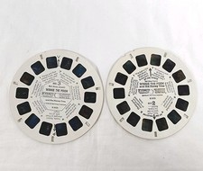 Vtg View Master Reels Lot Of 2 Winnie The Pooh Disney The Honey Tree