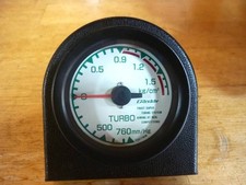 Trust Greddy 60mm Mechanical Boost Gauge White Classic Excellent Japan