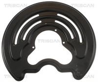 Triscan 8125 25205 Spritzschutz Bremsscheibe Stahl 280 Mm Links Hinten