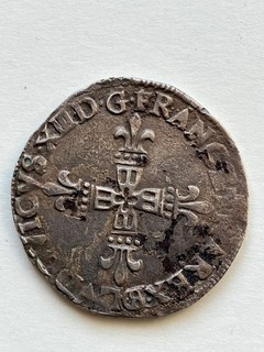 Monnaie en argent Quart d'Ecu du Bearn Louis XIII