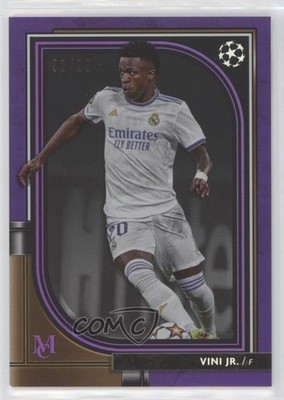 2021 Museum Collection UEFA Champions League Amethyst 92/99 Vinicius Junior 0t9q