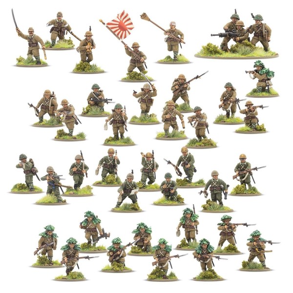 Japanese Army Infantry Platoon Bolt Action-image