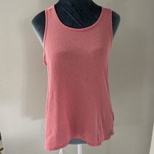 Adidas Running Climalite Racerback Tank Top Shirt Gym Pink Size Small