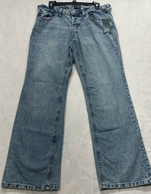 NWT Wild Fable Target Women's 8 Low-Rise Bootcut Jeans Light Wash Button Fly 31.