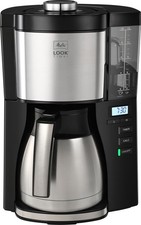 MELITTA Filterkaffeemaschine Look Therm Timer 1025-18 Warmhaltefunktion Schwarz