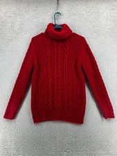 Vintage 90s Eddie Bauer Cable Knit Sweater Women Large Angora Blend Cardigan HK