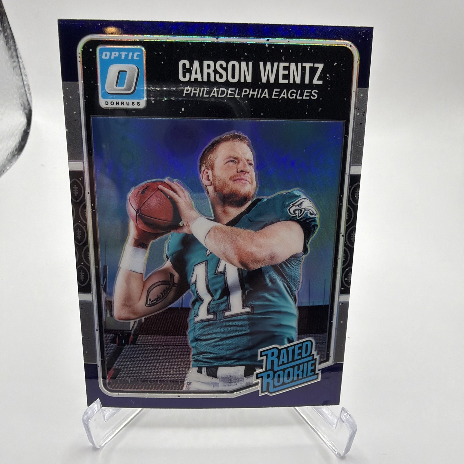 Carson Wentz Panini Donruss Optic the Rookies #TRCW Base