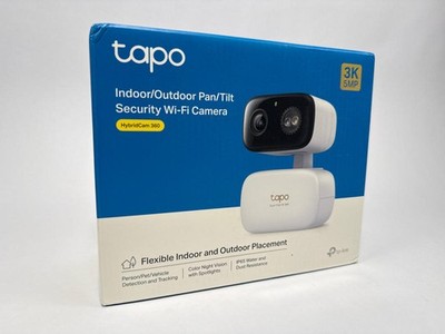 Tapo 3K 5MP Pan Tilt Indoor Outdoor Security Camera 360 Motion Tracking WiFi