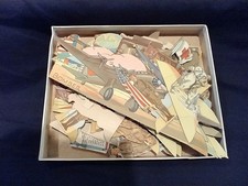 WW I Toy Light Cardboard Soldiers, Tanks, Artillery, Planes, Infantry 52 PC's.