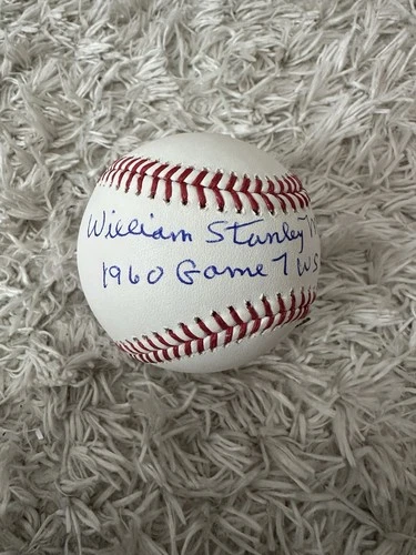 Bill Mazeroski  signed Full Name baseball jSA Certed