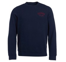 BARBOUR PREPPY CREWNECK SWEATSHIRT NAVY SIZE XL "NWT"