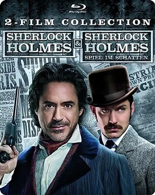 Sherlock Holmes & Sherlock Holmes: Spiel im Schatten [2 - Film Edition, Steelboo