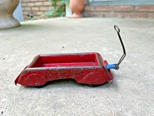 vintage comet pressed steel wyandotte streamlined wagon toy art deco miniature
