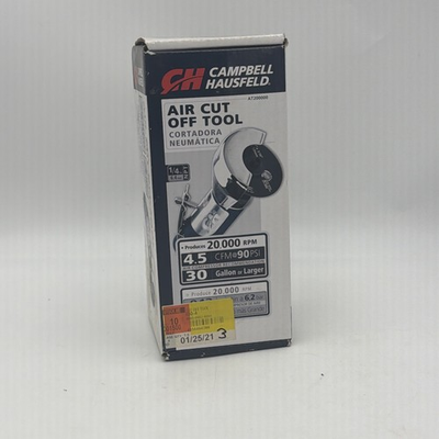 #ad Brand New Campbell Hausfeld Air Cut Off Tool AT200000 20000 RPM $29.00