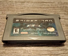Spiderman 2 Nintendo Game Boy Advance Cartridge Only #AGB-002 Marvel 2004 