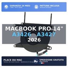 Ventola sinistra per MacBook Pro 14 A3426 A3427 M5 Pro o M5 Max 2026