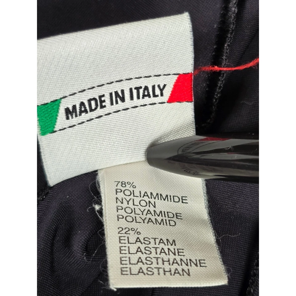 Culotte con tirantes Santini XXL negro rojo para hombre Chianti Classico hecho en Italia Foto 3 de 4