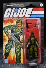 GI Joe Retro Collection Lonzo Sgt Stalker Wilkinson 3.75 Figure Hasbro 2021 New