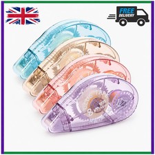 4Pcs Glue Roller, Double Sided Tape Dispenser, Scrapbooking Supplies, Glue Tape