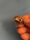 STERLING Silver Dollhouse Artisan Miniature CAKE BASKET possibly by UK artist — photo 6