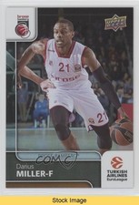 2016-17 Upper Deck Euroleague Rainbow Darius Miller #39 READ h6w