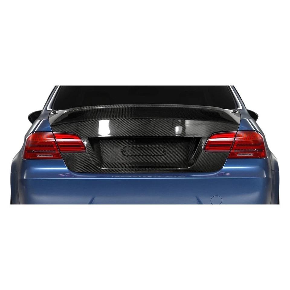 For BMW 328i 2007-2013 Aero Function AF-1 Style Carbon Fiber Trunk Lid Foto 2 de 4