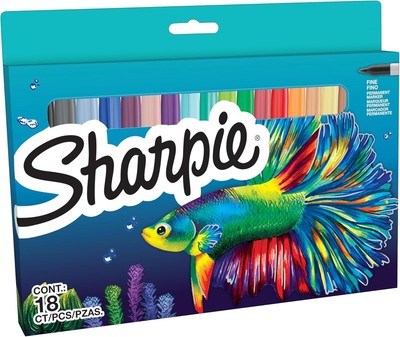 Sharpie Permanent Marker Set | Limited Edition Farbsortiment | Feine Spitze |
