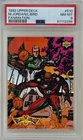 Michael Jordan / L. Bird 1992 Upper Deck Fanimation Bulls Celtics Card 510 PSA 8