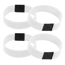 2 Pair High Heels Shoe Straps Elastic Anti-Loose Shoe Band White
