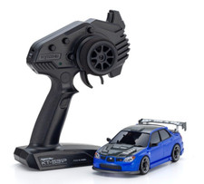 MINI-Z AWD SUBARU IMPREZA with Aero kit and CFRP hood Metallic Blue 32653BL