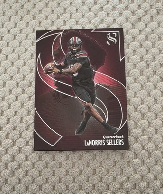 2025 Panini Silhouette LaNorris Sellers #8 Card South Carolina Gamecocks