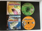 Sega Bass Fishing 1 And 2 Lot Of 2 (Sega Dreamcast, 2001) Discs And Manuals VGC
