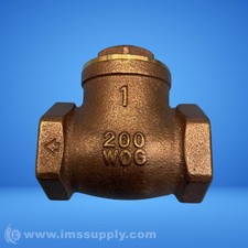 SCI NPT Brass Check Valve 200 WOG FNIP