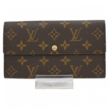 Auth LOUIS VUITTON Monogram Portefeuille Sarah Old Model Long Wallet lv7810db