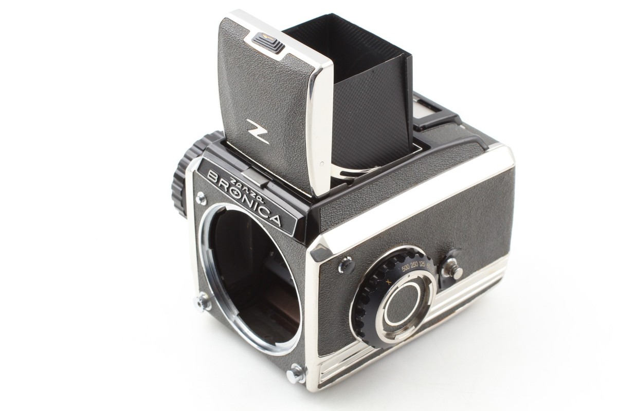フィルムカメラ Zenza BRONICA MODEL C NIKKOR-H 50mm F3.5 Rare [Near MINT] Zenza Bronica Model C Film Camera Nikkor H