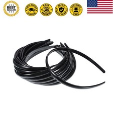 40 Pcs Plastic Black Headbands Thin Skinny Headbands Bulk for Women