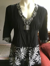 Vertigo Paris - Ladies Boho Top - Pre-owned - Size XL