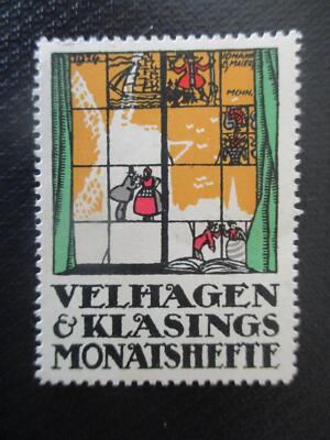 (10921) Reklamemarke - Velhagen & Klasings Monatshefte