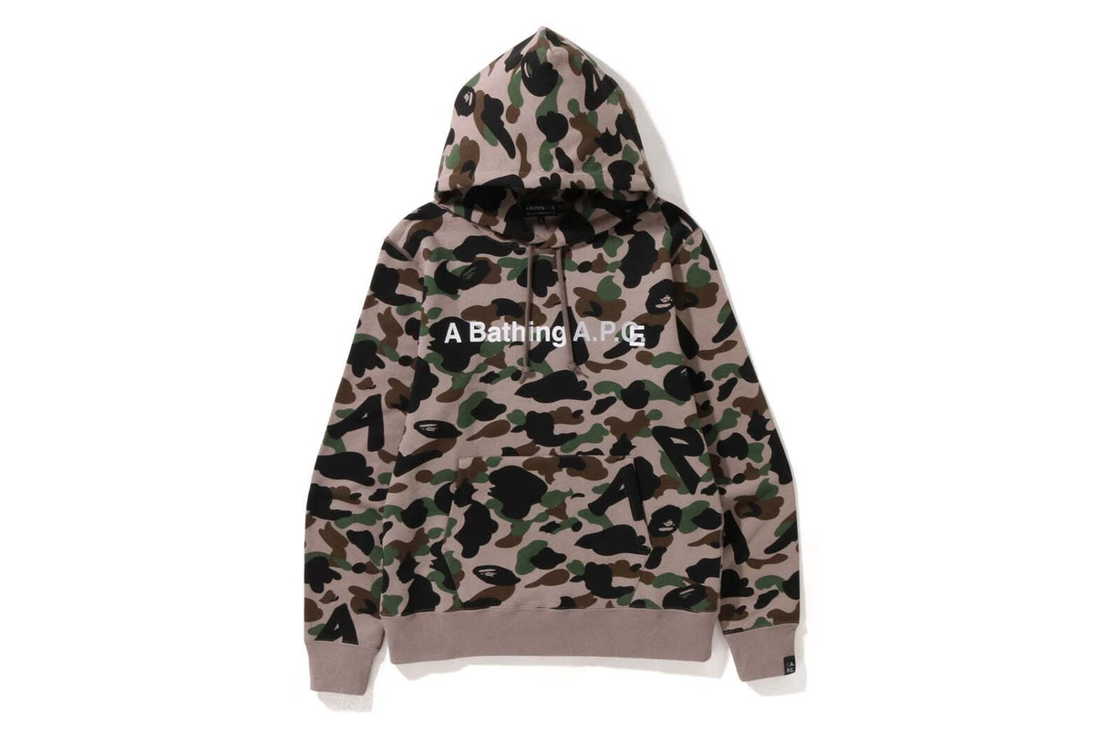 A BATHING APE x APC MILO WIDE CREWNECK 