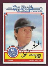 1984 Topps Milton Bradley NNO Carlton Fisk MINT Quantity Discount