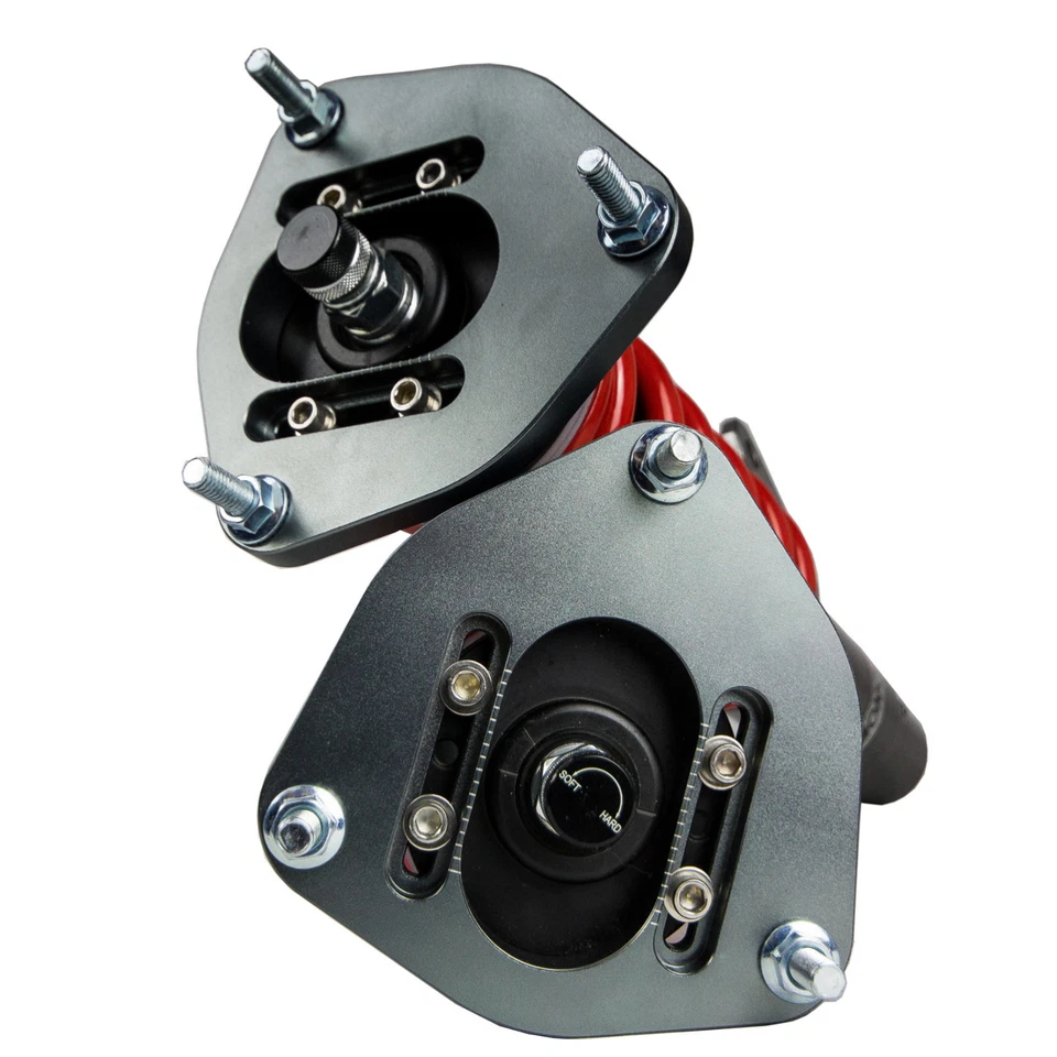 Kit de reducción de suspensión delantera y trasera Godspeed MonoRS Coilovers para 08-12 Audi S3 Foto 2 de 4