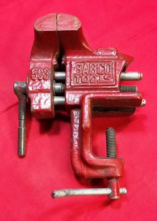 BABCO TOOLS CLAMP ON BENCH VISE 503 HEIGHT 7